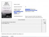 Freelance writer Invoice