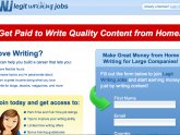 Legitimate Freelance writing Jobs
